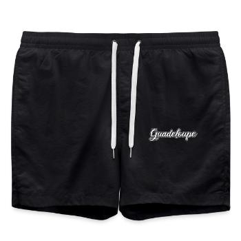 Vintage Holiday Trip Caraïbes Guadeloupe - Short de bain - noir - Devant - AI Model Male 185 light (185cm)