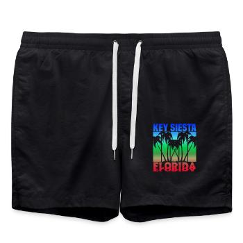 Key Siesta Floride - Short de bain - noir - Devant - AI Model Male 185 light (185cm)