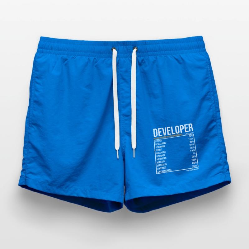 Entwickler Softwareentwickler Informatiker Coder Badeshorts