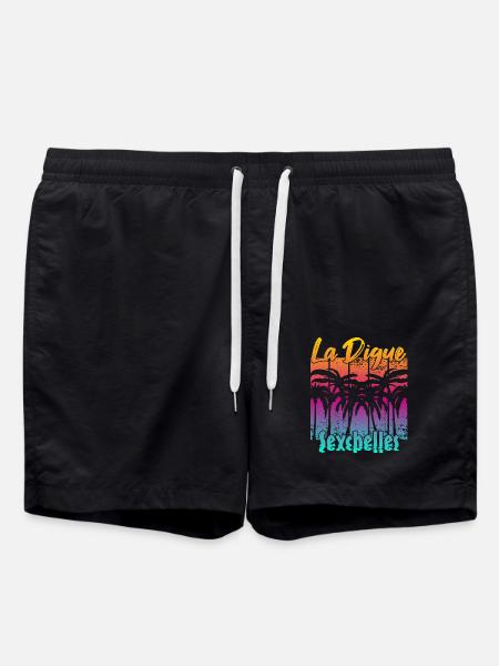 La Digue Seychelles - Swim Trunks - black
