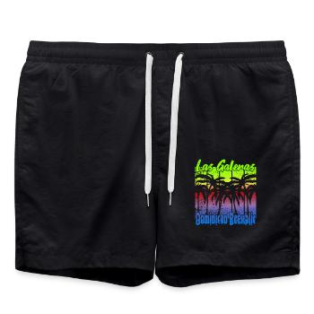 Las Galeras République dominicaine - Short de bain - noir - Devant - AI Model Male 185 light (185cm)