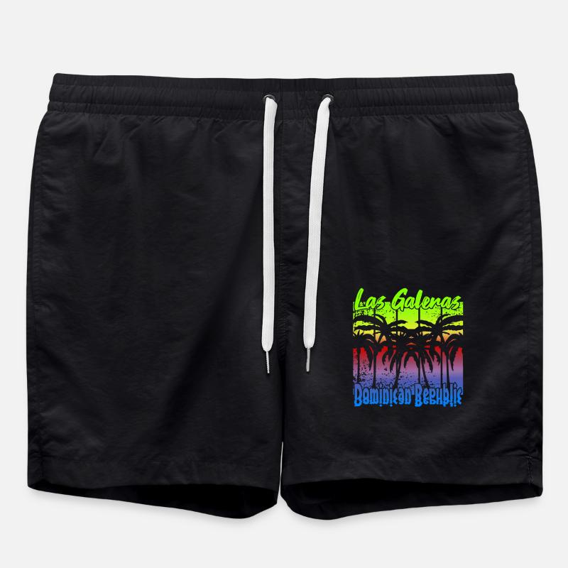 Las Galeras Dominican Republic - Swim Trunks - black
