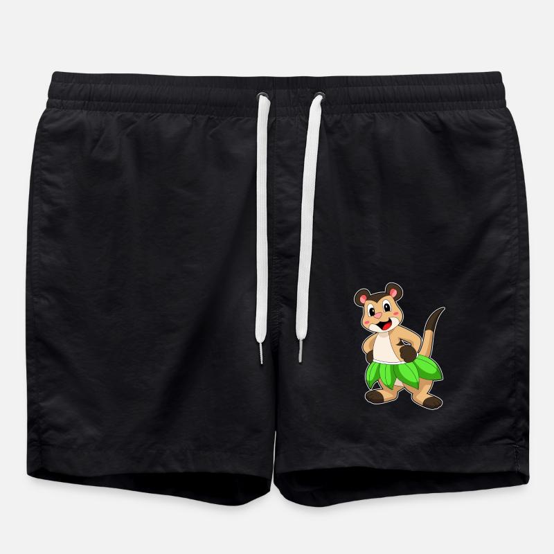 Suricates dansant ballet - Short de bain - noir