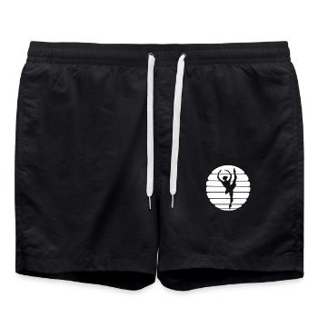 Ballerine Ballet Dancer Sunset Ballet - Short de bain - noir - Devant - AI Model Male 185 light (185cm)