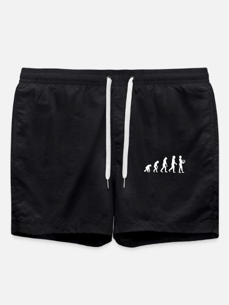 Aquarium Aquaristics Evolution - Swim Trunks - black