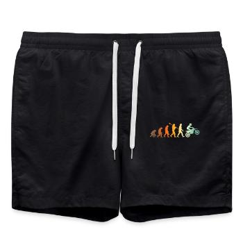 Motocross Biker Evolution Motorcross - Short de bain - noir - Devant - AI Model Male 185 light (185cm)