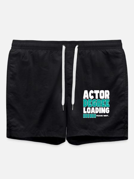 Actor invites training - Swim Trunks - black