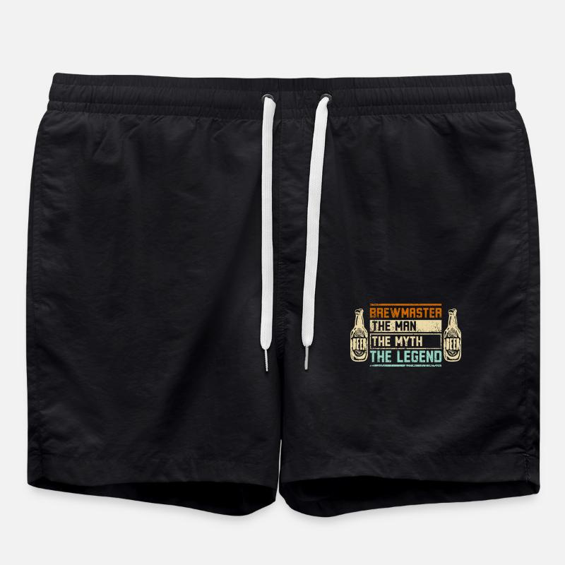 Brewmaster The man myth legend - Badeshorts - Schwarz