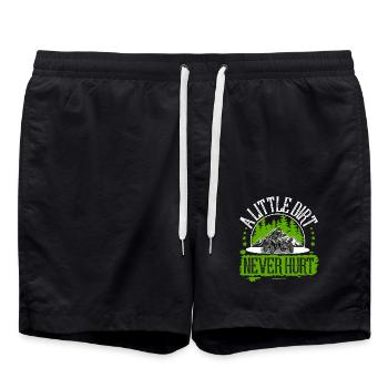 Quad ATV Offroad Quad Riders - Swim Trunks - black - Front - AI Model Male 185 light (185cm)