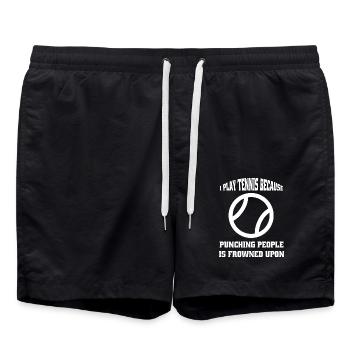 Raquette de tennis Tennis Player Tennis Club - Short de bain - noir - Devant - AI Model Male 185 light (185cm)