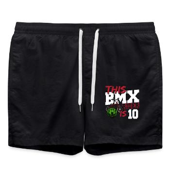Ce pilote de Bmx est 10 Cool Bike Kids 10. - Short de bain - noir - Devant - AI Model Male 185 light (185cm)