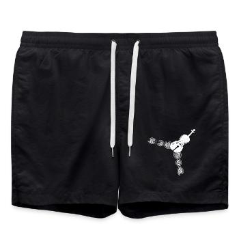 Orchestre de violon Violon Musique Violonistes - Short de bain - noir - Devant - AI Model Male 185 light (185cm)