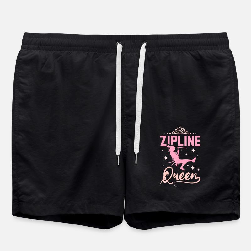 Zipline queen - Swim Trunks - black