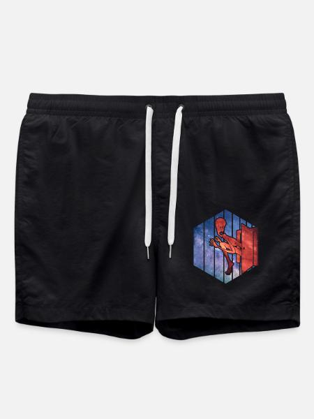 Alien - Badeshorts - Schwarz