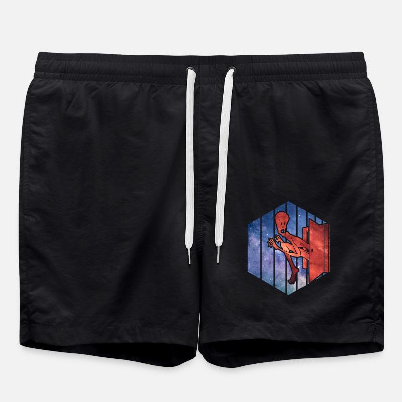 Alien - Swim Trunks - black