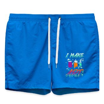 Artiste peintre je fais de l’art - Short de bain - cobalt blue - Devant