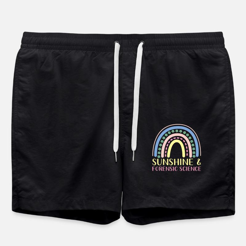 Forensic Science - Swim Trunks - black