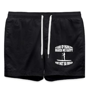 Stand up paddlers Stand Up Paddle Stand up paddle Surf - Short de bain - noir - Devant - AI Model Male 185 light (185cm)