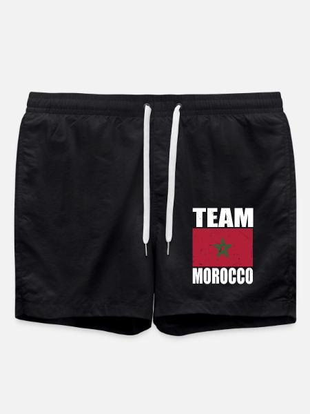 Team Morocco Football - Swim Trunks - black