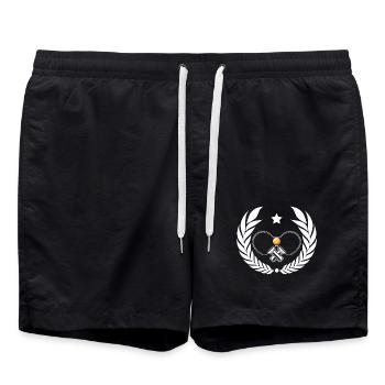 Ping-pong - Short de bain - noir - Devant - AI Model Male 185 light (185cm)