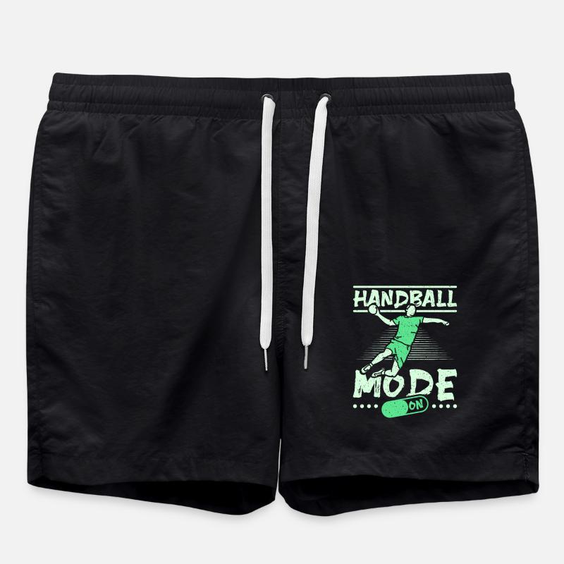 Handball mode on - Swim Trunks - black