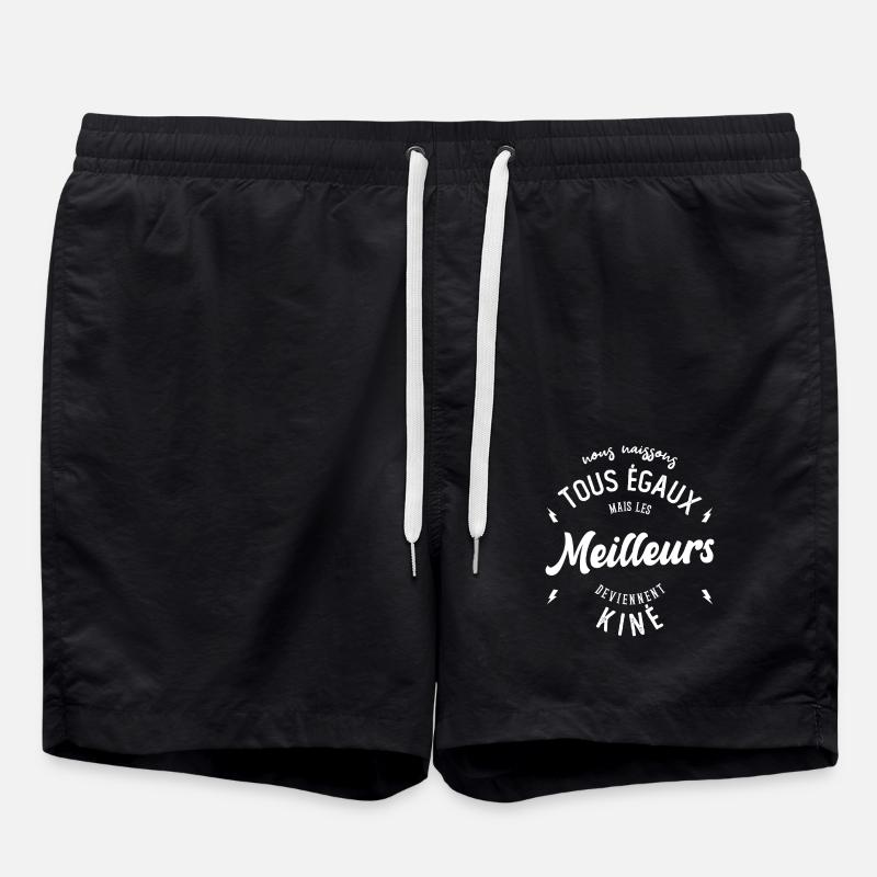 Les meilleurs deviennent kiné - Short de bain - noir