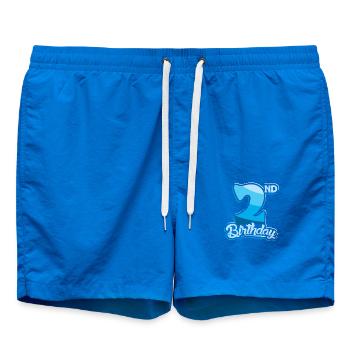 2e anniversaire Enfants Toodler Deuxième anniversaire - Short de bain - cobalt blue - Devant