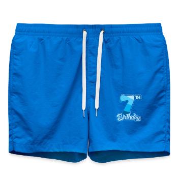 7e anniversaire Enfants Sept ans - Short de bain - cobalt blue - Devant