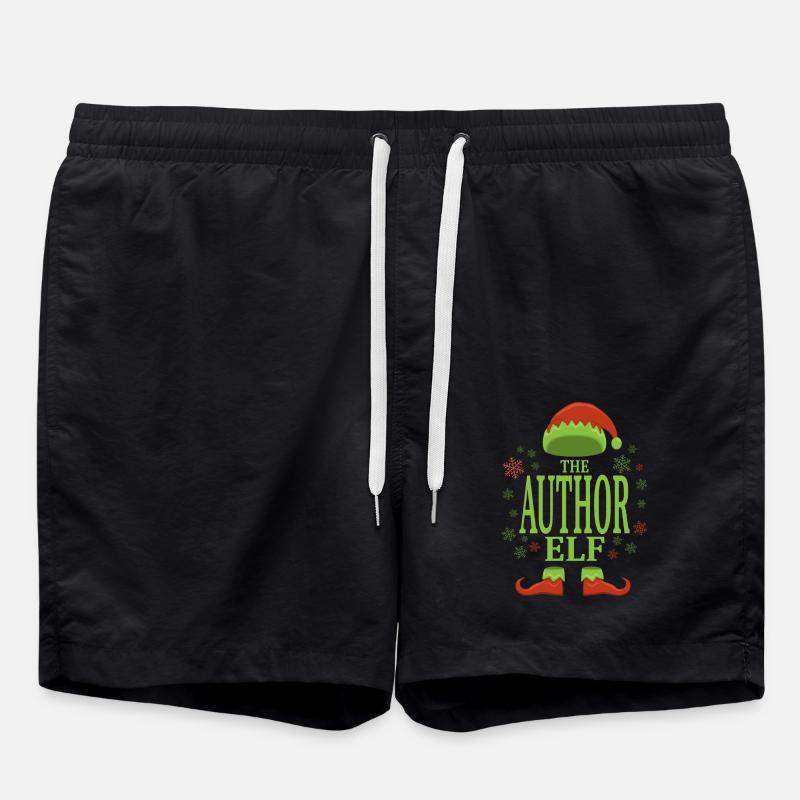 Author Christmas Elf - Swim Trunks - black