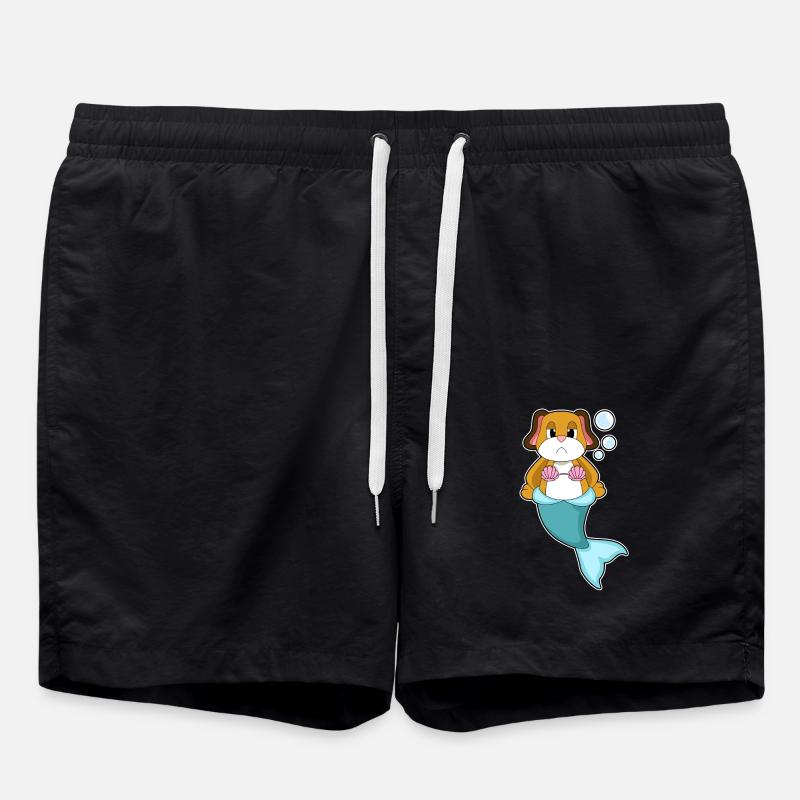 Poisson-chien - Short de bain - noir