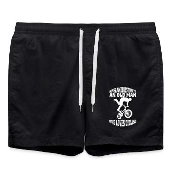 Vélo Vélo Tour à vélo Vélo de montagne Cyclisme - Short de bain - noir - Devant - AI Model Male 185 light (185cm)