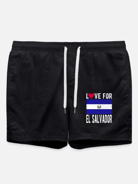 El Salvador Souvenir - Swim Trunks - black