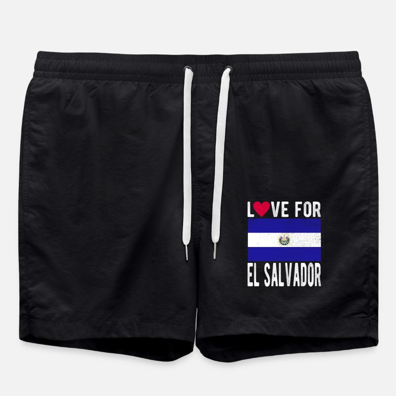 El Salvador Souvenir - Swim Trunks - black