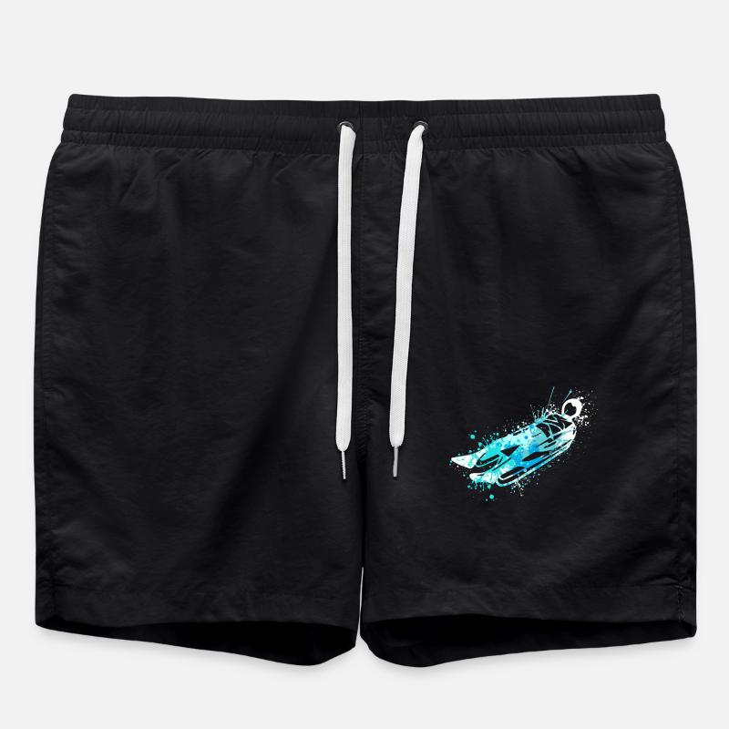 Splash Snow Luge Sled - Swim Trunks - black