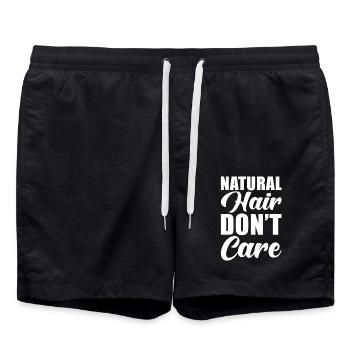 Cheveux naturels - Short de bain - noir - Devant - AI Model Male 185 light (185cm)