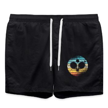 Ping-pong - Short de bain - noir - Devant - AI Model Male 185 light (185cm)