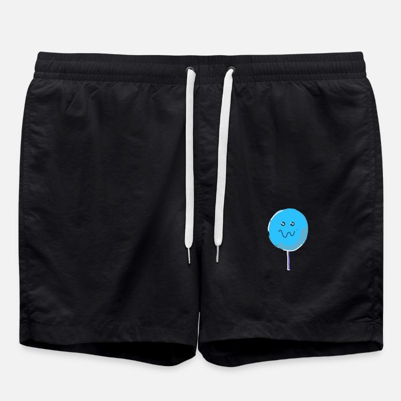 Bonbons Kawaii - Short de bain - noir