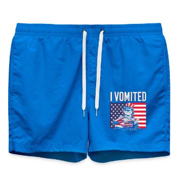 J’ai vomi jet ski cat choice parodie 4. - Short de bain - cobalt blue - Devant