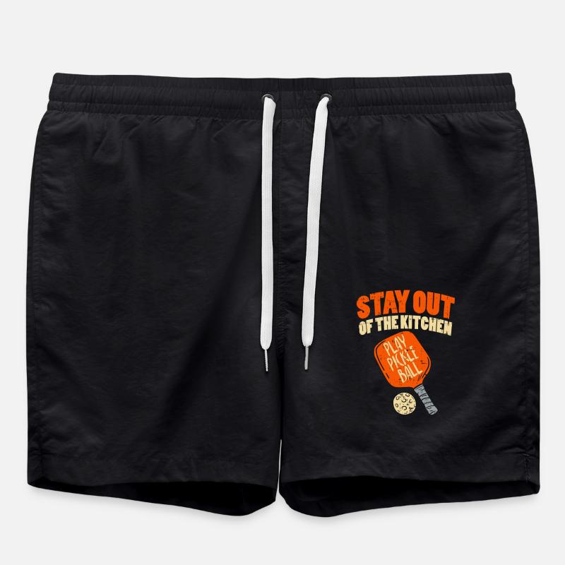 Pickleball Pickleball Joueur - Short de bain - noir