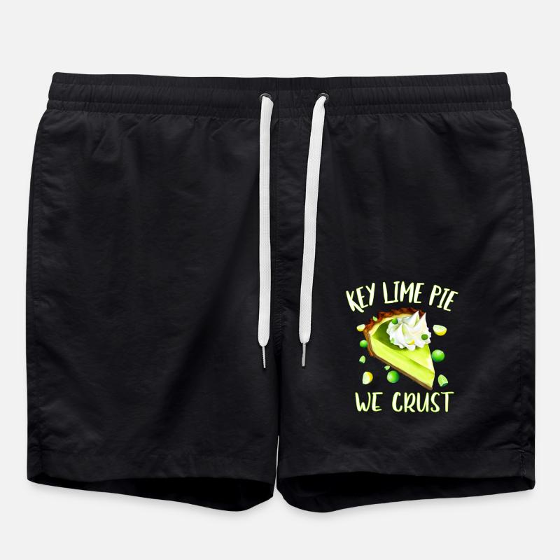 Key Lime Pie we crust - Badeshorts - Schwarz