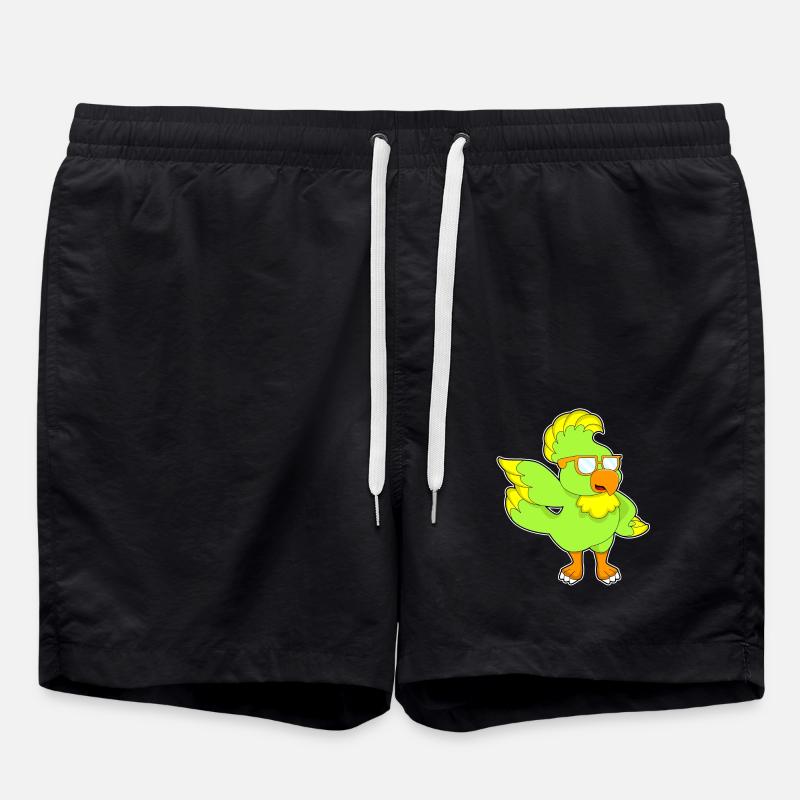 Parrot Sunglasses - Swim Trunks - black