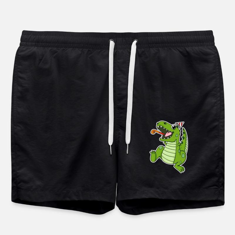 Dino Party - Short de bain - noir