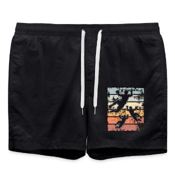 Handball Handballeur - Short de bain - noir - Devant - AI Model Male 185 light (185cm)