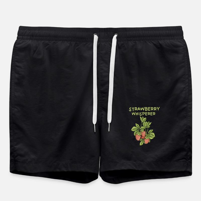 Strawberry Whisperer - Short de bain - noir