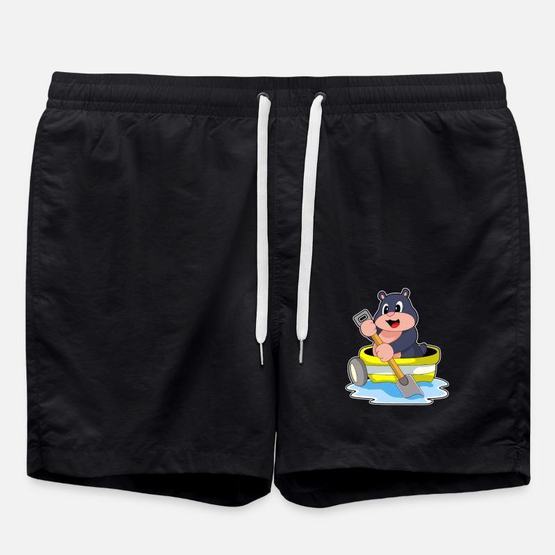 Mole Shovel Boat - Swim Trunks - black