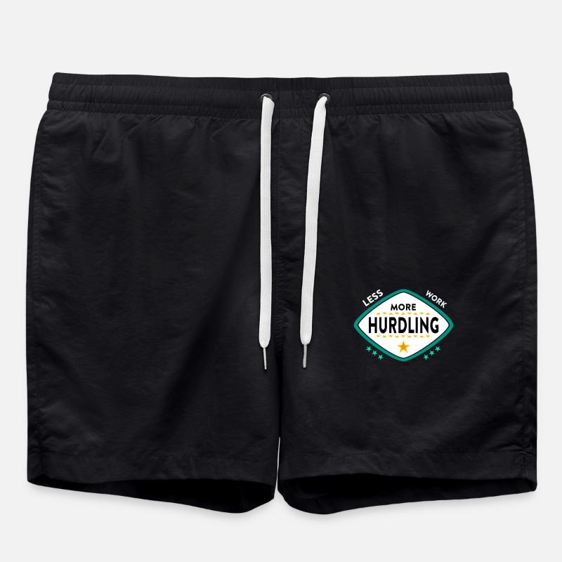 Athlétisme Haies Sports - Short de bain - noir