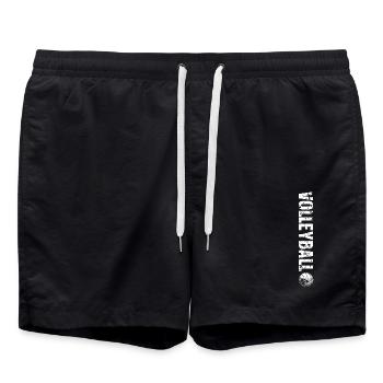Volley-ball - Short de bain - noir - Devant - AI Model Male 185 light (185cm)