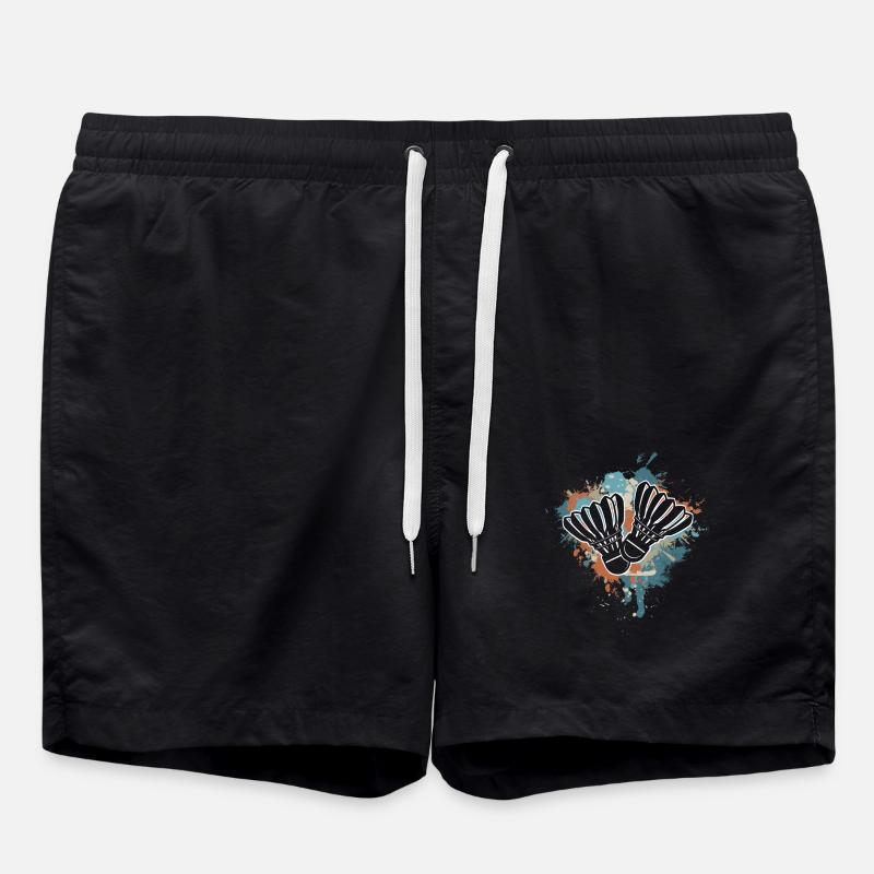 Badminton - Swim Trunks - black