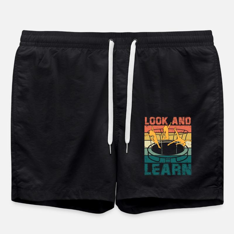 Look and Learn - Swim Trunks - black