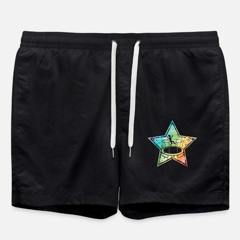 Trampoline - Swim Trunks - black